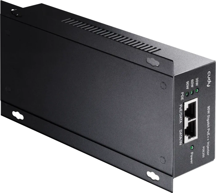 Cudy Wallmount Gigabit PoE-Injektor, 2x RJ-45, 90W PoE++
