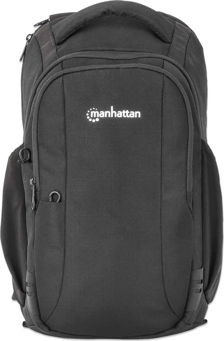 Manhattan Amsterdam 13.3" Laptop-Umhängetasche, schwarz