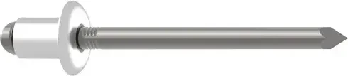 Gesipa Alu/Niro Flachrundkopf Blindniete 5x8mm, 500 Stück