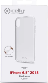 Celly Gelskin für Apple iPhone XS Max transparent