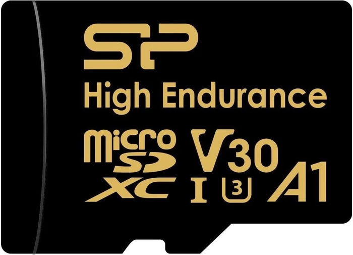 Silicon Power High Endurance Golden Series R100/W80 64GB Kit, UHS-I U3, A1, Class 10