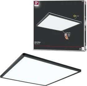 Paulmann Atria Shine Backlight LED Panel 420x420 4000K eckig 22W schwarz