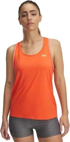Under Armour Mesh Tank Top Funktionsshirt ärmellos fire/white (Damen)