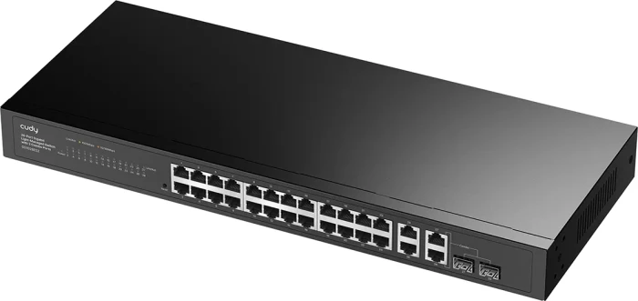 Cudy Rackmount Gigabit Smart Switch, 26x RJ-45, 2x RJ-45/SFP