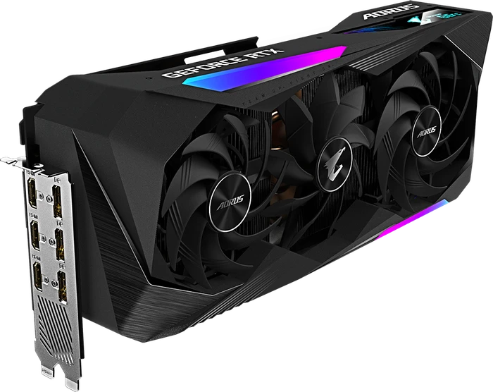GIGABYTE AORUS GeForce RTX 3070 Ti Master 8G, 8GB GDDR6X, 3x HDMI, 3x DP