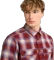 Jack Wolfskin Baja Flannel Hemd langarm check merlot (Herren) Vorschaubild