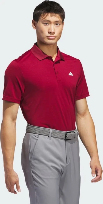 adidas Adi Performance Poloshirt kurzarm collegiate burgundy (Herren)