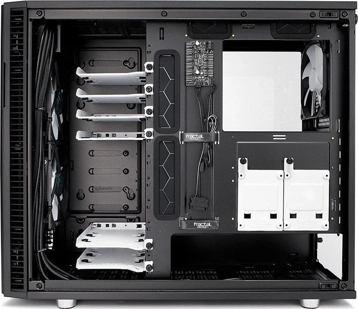Fractal Design Define R6 Black TG, Glasfenster, schallgedämmt