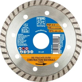 Pferd DG 115x2.1x22.23 PSF Diamanttrennscheibe, 115x2.1x22.23mm, 1 Stück