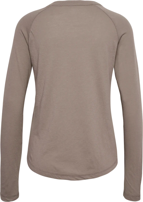 hummel MT Vanja Funktionsshirt langarm driftwood (Damen)
