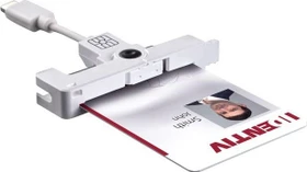 Identiv Chipdrive uTrust SCR3500 C Single-Slot-Cardreader, USB-C 2.0 [Stecker] (905559-1)