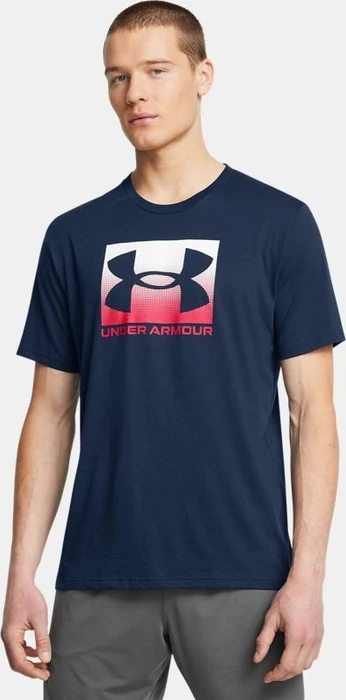 Under Armour Boxed Funktionsshirt kurzarm academy/red (Herren)
