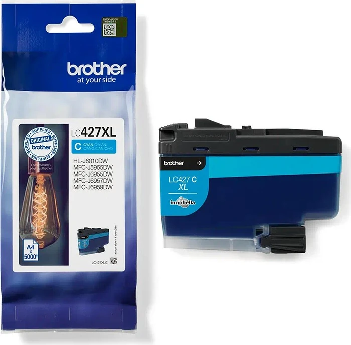 Brother Tinte LC427XLC cyan