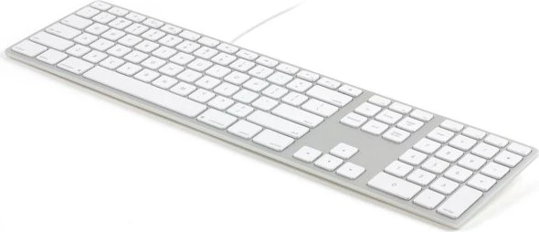 Matias Wired Aluminium Mac Keyboard, silber, USB, DE