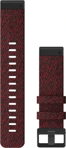 Garmin Ersatzarmband QuickFit 22 Nylon rot