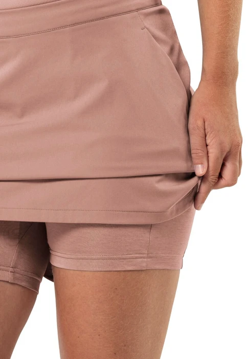 Jack Wolfskin Hiking Alpine Skort kurz rose dawn (Damen)
