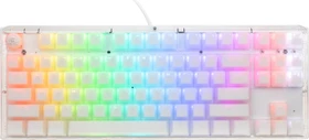 Ducky One 3, Aura White, TKL, LEDs RGB, MX RGB BROWN, USB, US