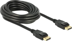 DeLOCK DisplayPort 1.2 Kabel 4K 60Hz schwarz, 5m