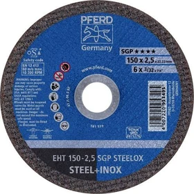 Pferd EHT 150-2.5 SGP STEELOX Trennscheibe, 150x2.5x22.23mm, 25 Stück