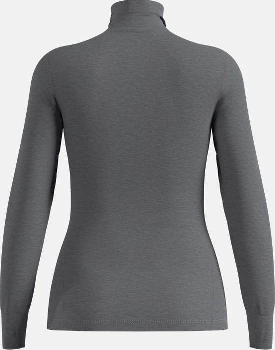 Odlo Active Warm Baselayer Half Zip Funktionsshirt langarm odlo steel grey melange (Damen)