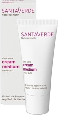 Santaverde Aloe Vera medium ohne Duft Gesichtscreme, 30ml