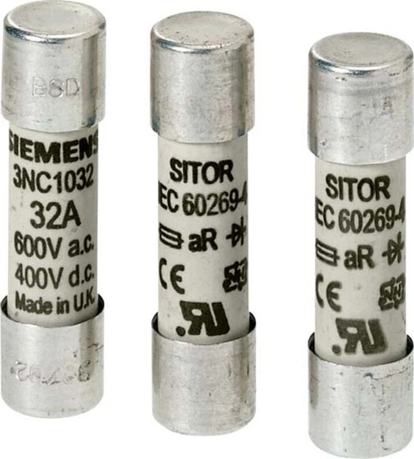 Siemens Zylindersicherungseinsatz 16A 600V 10x38mm