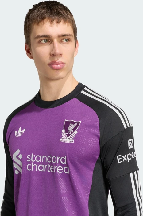 adidas Liverpool FC Torwart 2026/2027 Auswärtstrikot langarm (Herren)