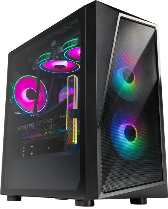 Cooler Master CMP 320, schwarz, Glasfenster