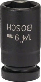 Bosch Professional Impact Control Außensechskant Steckschlüssel 1/4", 9x25mm, 1 Stück