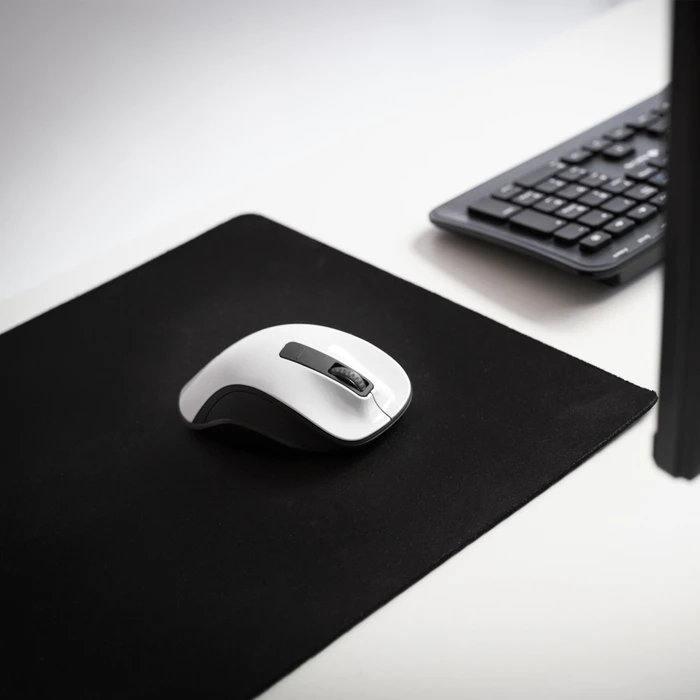NGS Bow Wireless Ergonomic Mouse weiß, USB