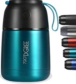 720°DGREE wunderJar Isolier-Speisegefäß 450ml smaragd green