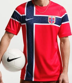 Nike FIFA WM 2026 Norwegen Heimtrikot kurzarm chile red/white (Herren)