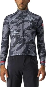 Castelli Unlimited Thermal Trikot langarm grau/blau (Herren)