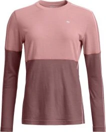 Ortovox 185 Rock'N'Wool Funktionsshirt langarm dusk rose (Damen)
