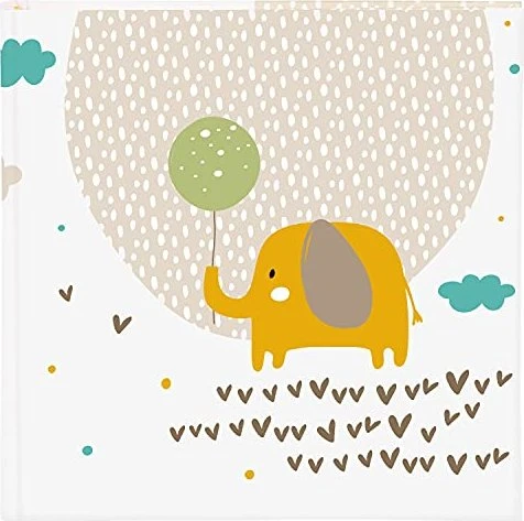 Goldbuch Buch Fotoalbum Babyalbum Little Dream Elefant 25x25