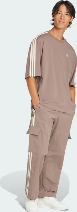 adidas Adicolor Oversized T-Shirt kurzarm trace brown (Herren)