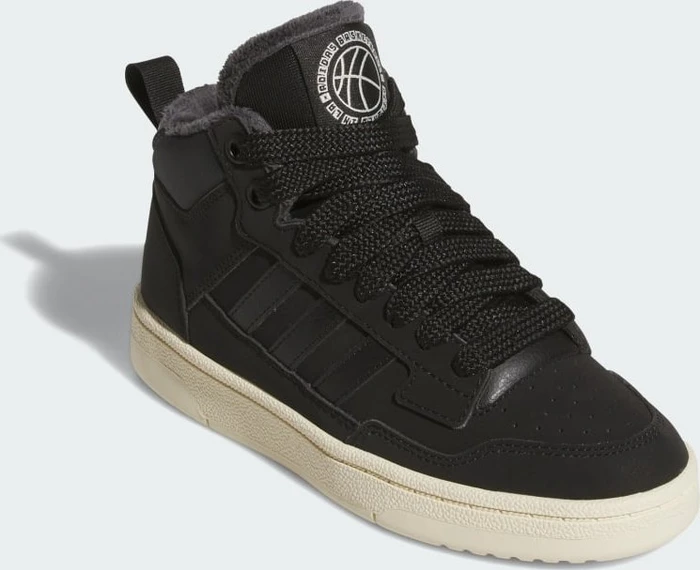 adidas Rapid Court Mid core black/carbon/cream white (Junior)