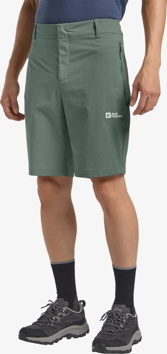 Jack Wolfskin Hikeout Hose kurz slate green (Herren)