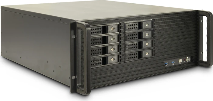 Inter-Tech IPC 4U-4508, grau, 4HE, ATX