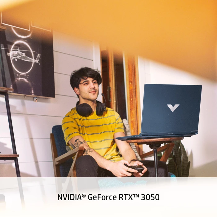 HP Victus 15-fa0002ng, Performance Blue, Core i5-12450H, 16GB RAM, 512GB SSD, GeForce RTX 3050, DE