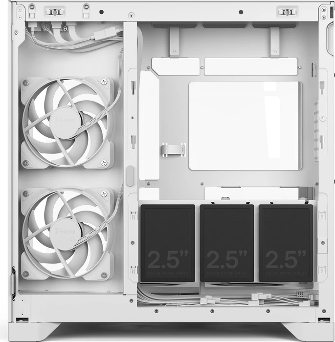 Fractal Design Pop 2 Vision White RGB, Glasfenster