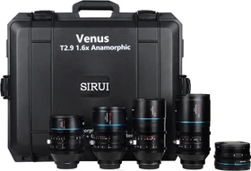 Sirui Venus 35/50/75/100mm T2.9 Anamorphot 1.6x Set mit 1.25x Adapter für Sony E