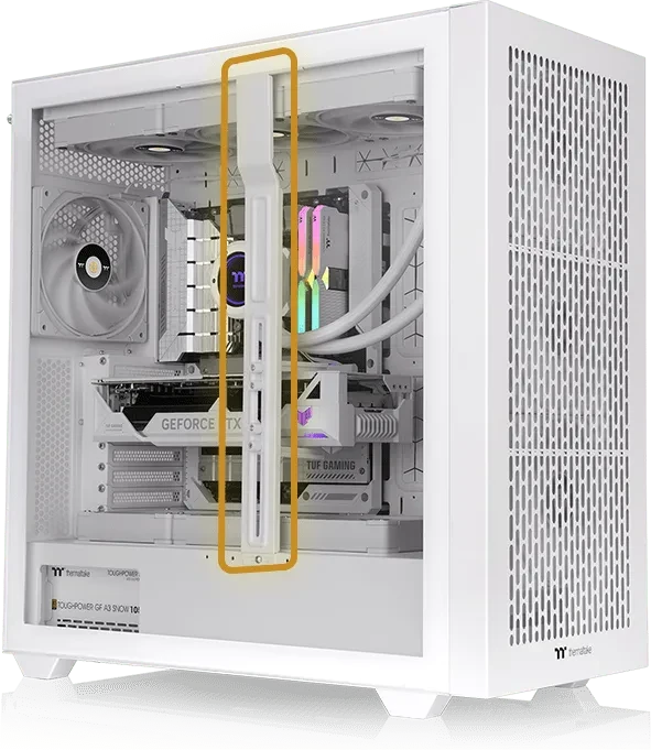 Thermaltake AX500 Snow, weiß, Glasfenster
