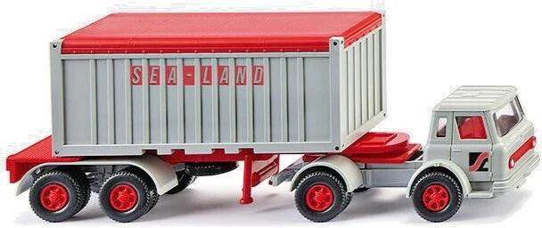 Wiking Containersattelzug 20' Int. Harvester Sealand