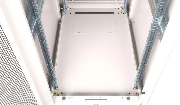 Roline / Secomp Basic 19" Netzwerkschrank 26HE, montiert, Glastür, IP20, RAL 7035, 1000mm tief