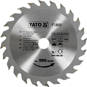 Yato YT-6050 HM Kreissägeblatt 24Z, 130x2x16mm, 1 Stück