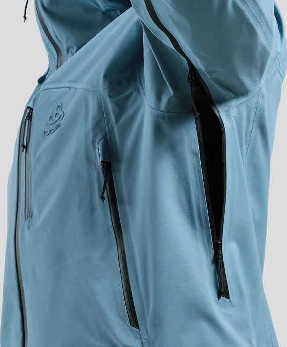 Odlo X-Alp 3L Hardshell Skijacke provincial blue