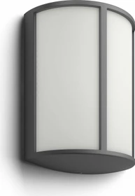 Philips myGarden Stock LED Wandleuchte anthrazit