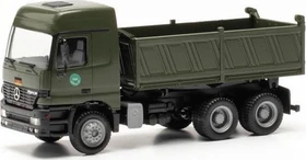Herpa Mercedes-Benz Actros L 96 Baukipper-LKW Bundeswehr/Auslandseinsatz