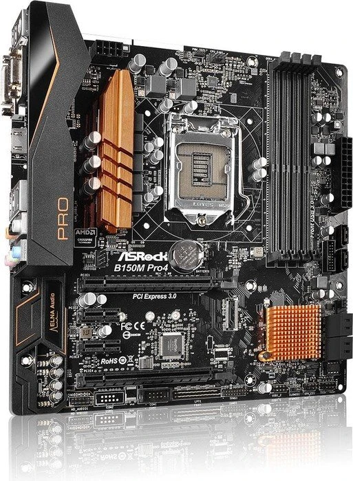ASRock B150M Pro4 (Intel 1151)